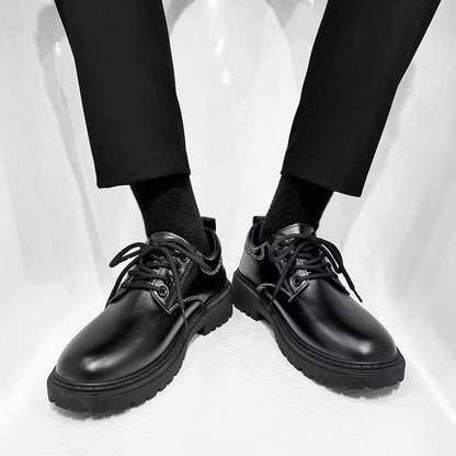 Herren Schnürschuhe Klassisch Leder Rutschfest