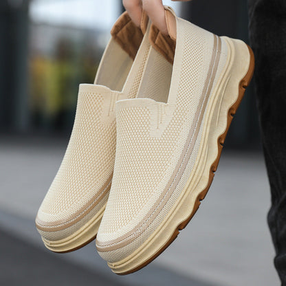 Damen Laufschuhe Atmungsaktiv Slip-On Sport