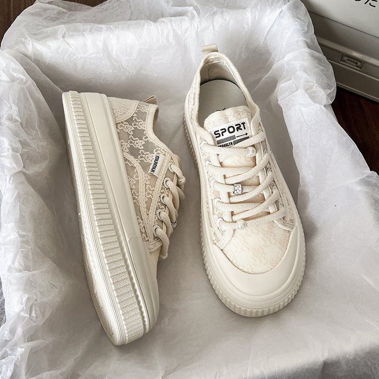 Damen Sneaker Bequem Strapazierfähig Laufschuhe