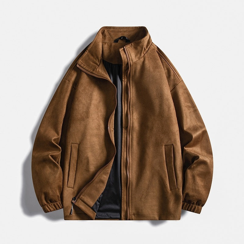 Herren Fleecejacke Warm Elastisch Taschen Sportlich