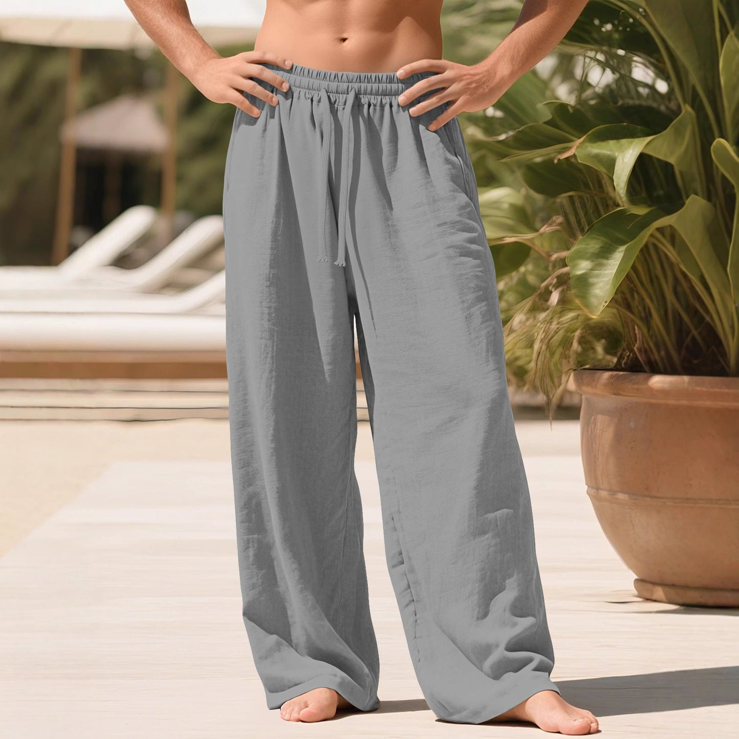 Leichte Sommerhose Herren Bequem Stretch Berlin - BerlinGlamour