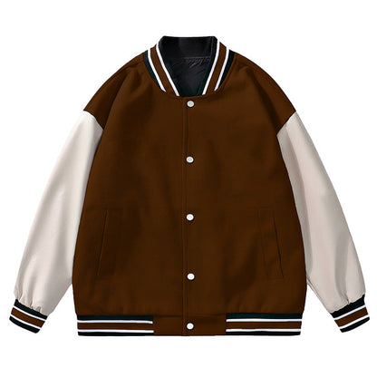 Lässige Unisex Collegejacke Streetwear Style