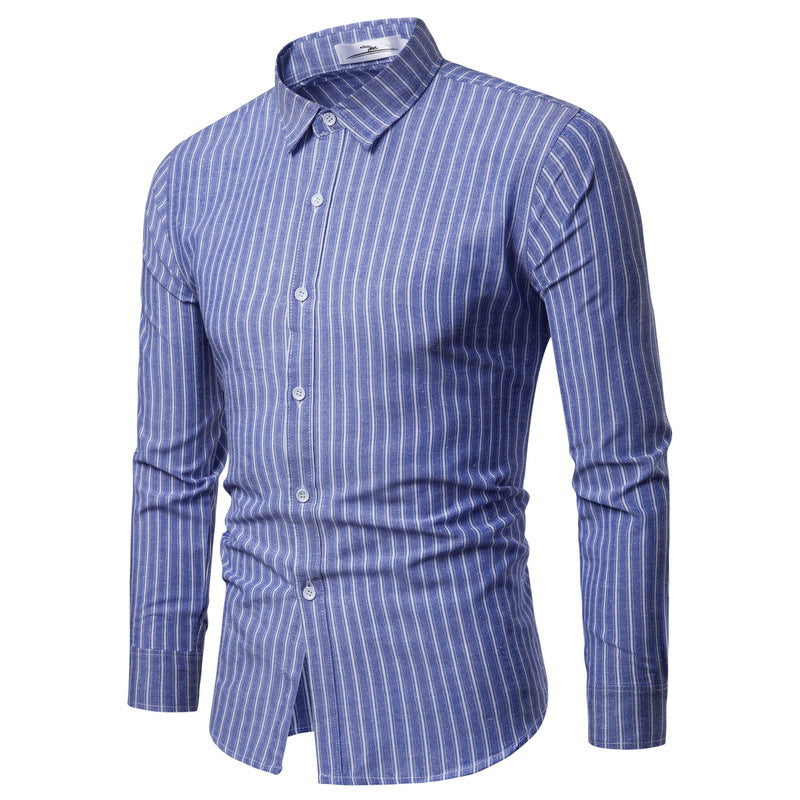 Elegantes Langarm-Hemd Herren Berlin Stil