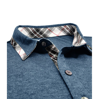 Herren Langarmshirt Elegant Modern Slimfit