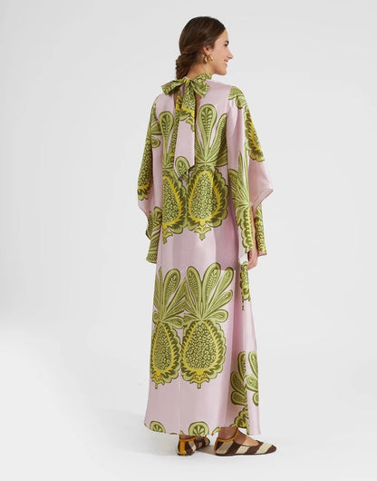 Viertelarmkleid mit Druck Damen Geschenk Berlin