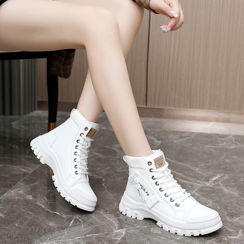 Damen Sneaker Hoch Hochschaft elastisch Robust