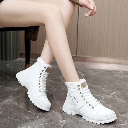 Damen Sneaker Hoch Hochschaft elastisch Robust