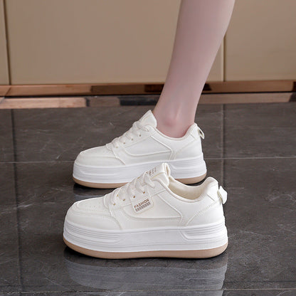 Damen Sneaker Dicksohle Atmungsaktiv Modern