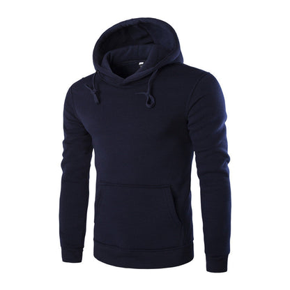 Herren Hoodie Übergroß Kängurutasche Großmaschen Pullover