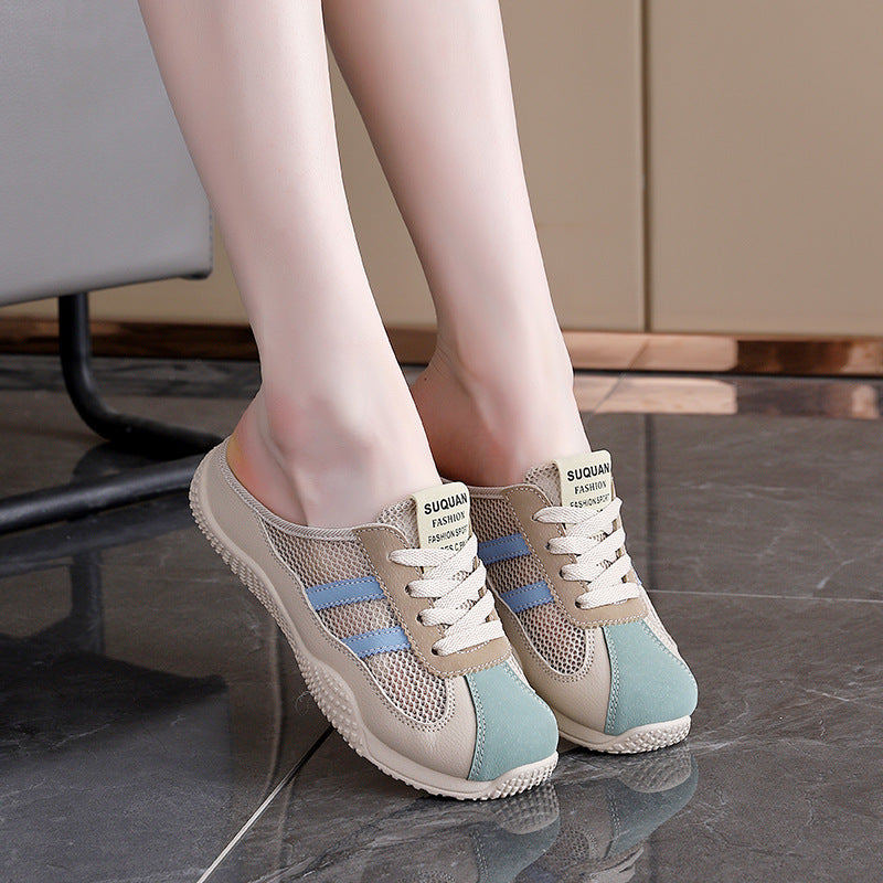 Damen Sneaker Freizeitschuhe Atmungsaktiv Rutschfest