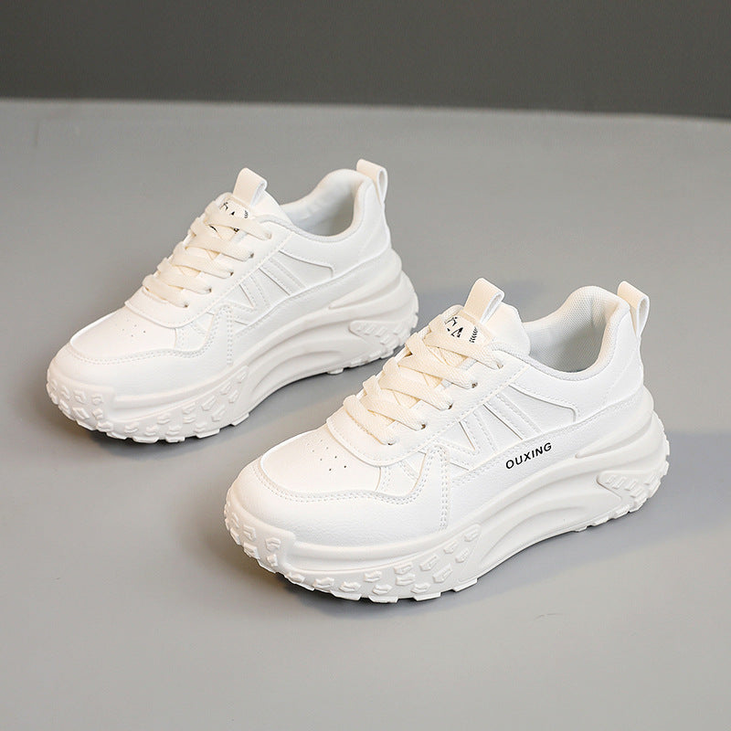 Damen Sneaker Chunky Sportlich Bequem Strapazierfähig