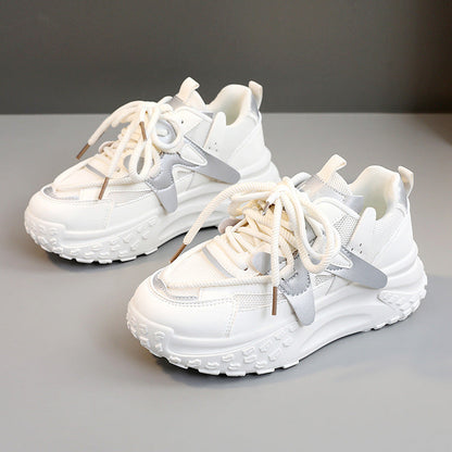 Damen Sneaker Chunky Trendy atmungsaktiv Komfort