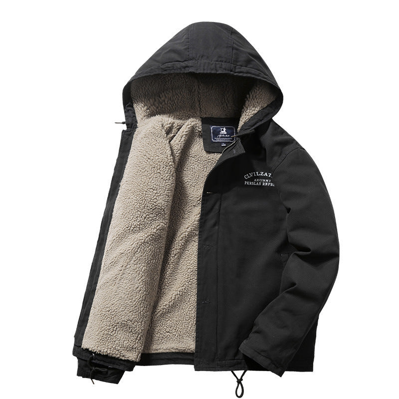 Herren Übergangsjacke Warm Teddyfutter Wasserabweisend - BerlinGlamour