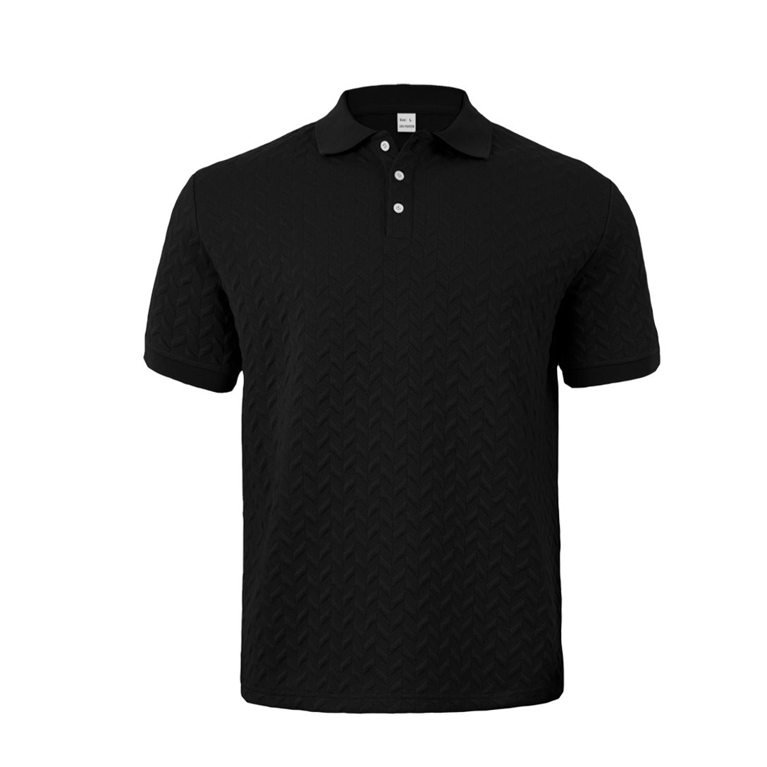 Herren Poloshirt Modern Strukturiert Baumwolle Berlin