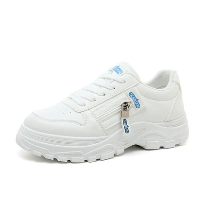 Damen Sneaker Chunky Rutschfest mit Reißverschluss - BerlinGlamour