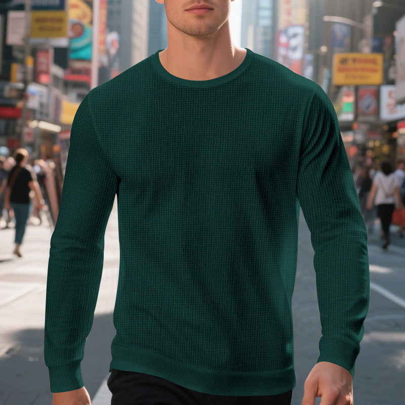 Herren Pullover Langarm Hochwertig Modern