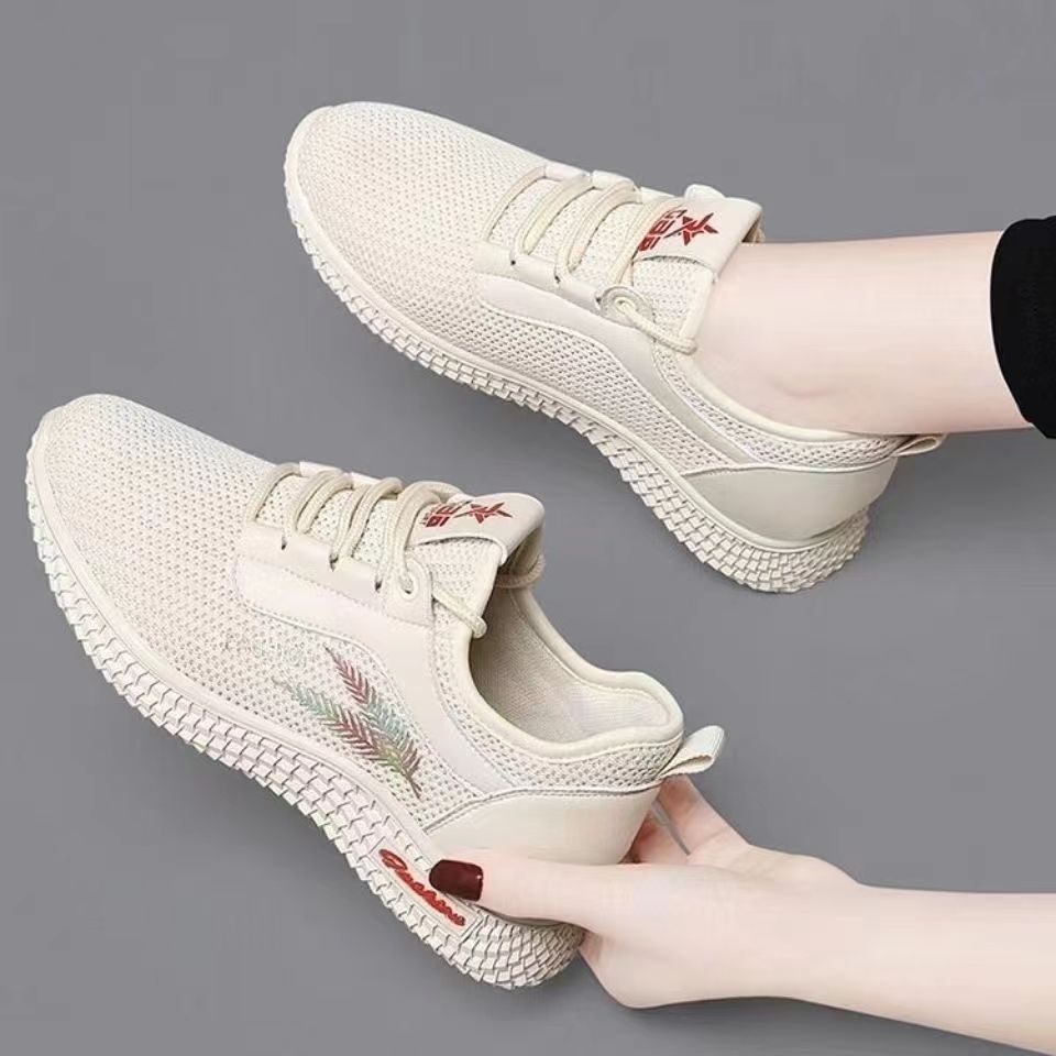 Damen Sneaker Atmungsaktiv Flexibel Laufsohle Modisch - BerlinGlamour