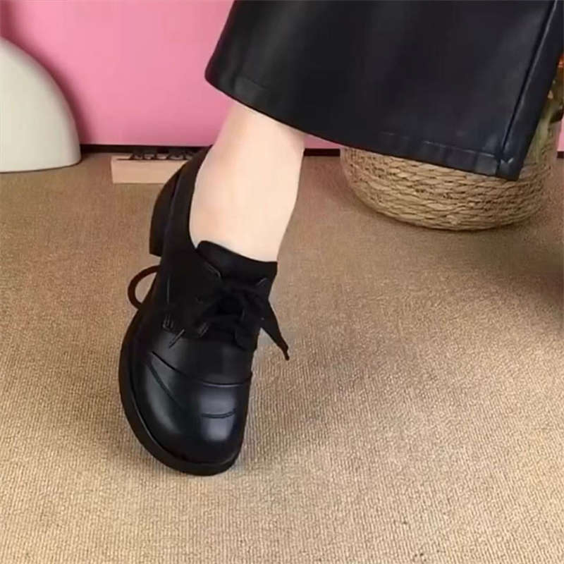Damen Schnürschuhe Komfortabel Rutschfest Modern