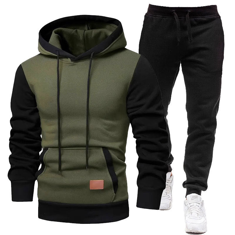 Herren Sportliches Hoodie- und Jogginghosen-Set BerlinGlamour: 
Sportliche Herren-Hoodie-Set mit Jogginghosen, glamouröse Ausführung, bequem Herren- und La