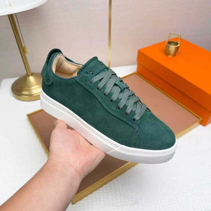 Damen Sneaker Wildleder Schuhe Heidi Stil