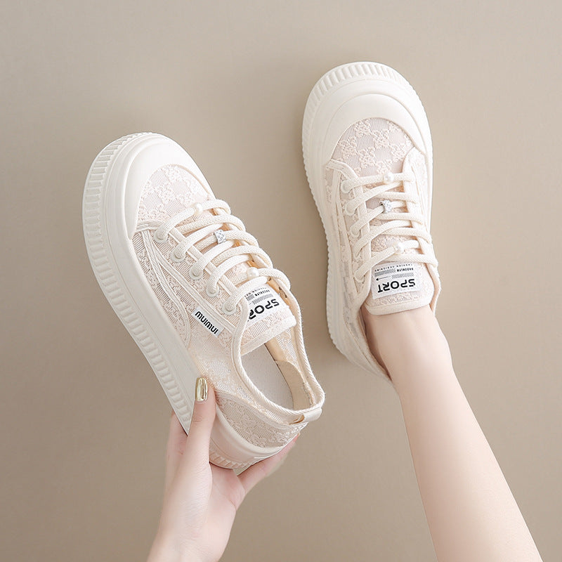 Damen Sneaker Komfortabel Dicksohlige Schuhe Frauen Schuhe Modisch
