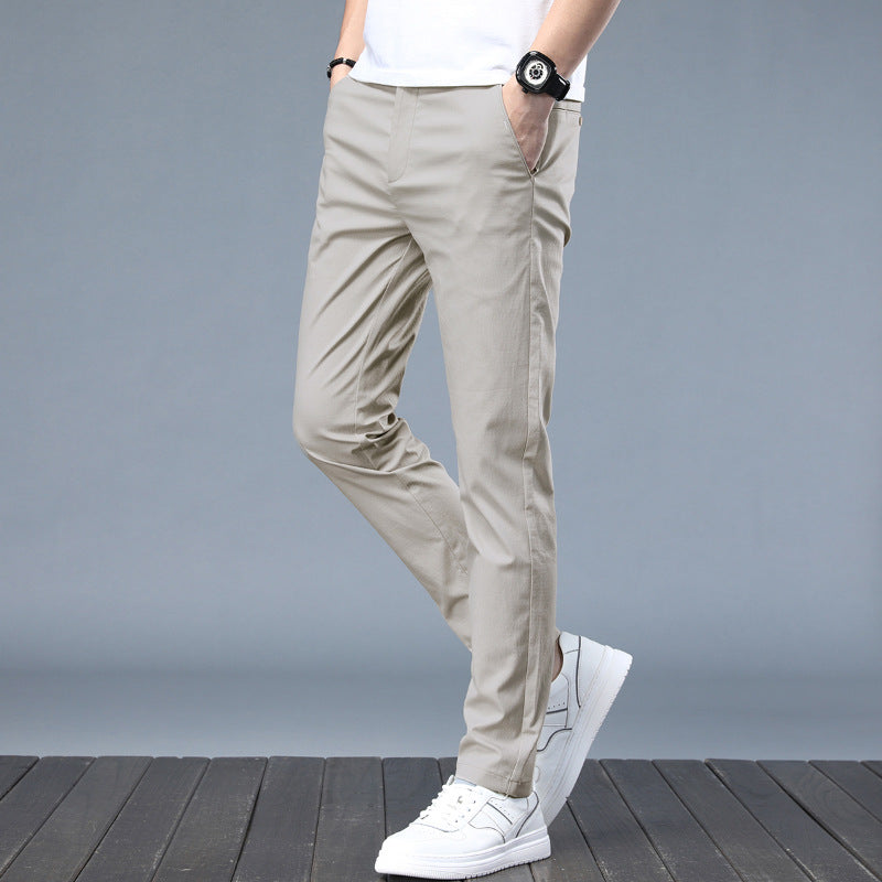 Herren Chinohose Atmungsaktiv Slim Fit Stilvoll