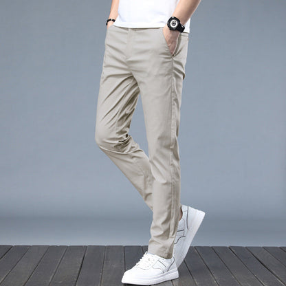 Herren Chinohose Atmungsaktiv Slim Fit Stilvoll