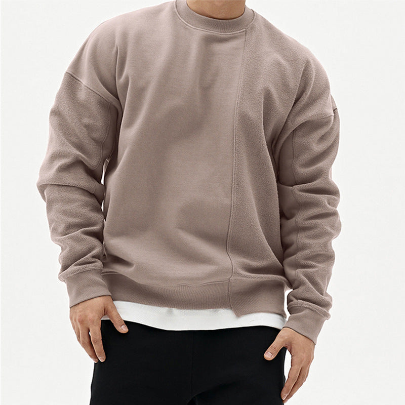 Herren Sweatshirt Modern Bequem Hoher Kragen