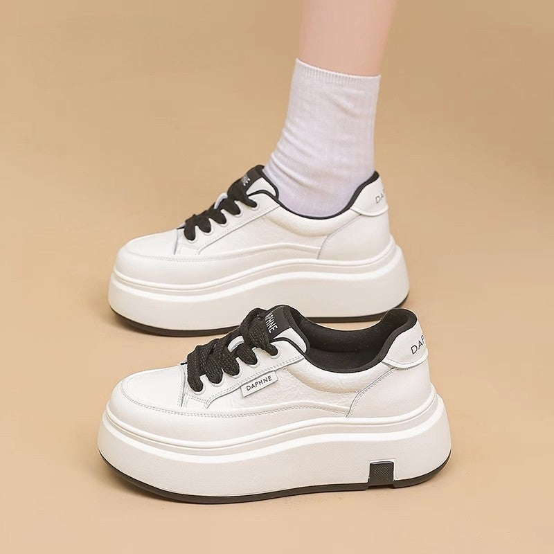 Damen Sneaker Plateau Sportlich Ergonomisch Modern