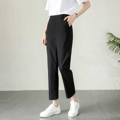 Damen Chino Hose Elegant Slim Fit