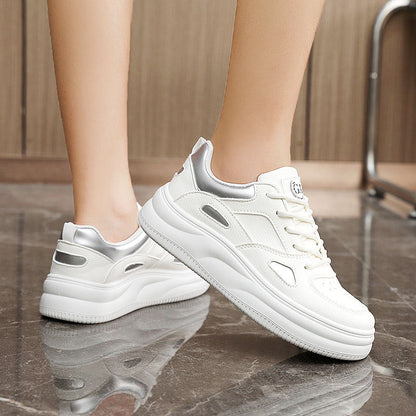 Damen Sneaker Laufsohle Weich Atmungsaktiv Modisch