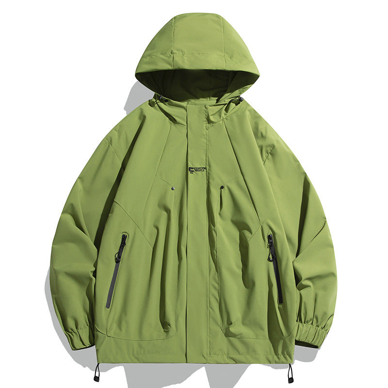 Wasserabweisende Funktionsjacke Unisex Verstellbar Modern - BerlinGlamour