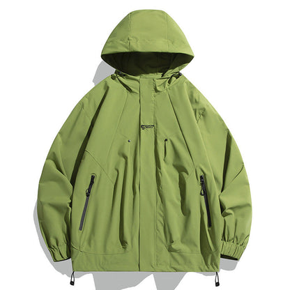 Wasserabweisende Funktionsjacke Unisex Verstellbar Modern - BerlinGlamour