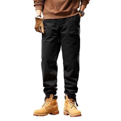 Herren Cargo-Hose Multifunktionshose Bequem Elegant