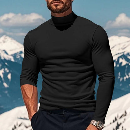 Elegantes Herren Polohemd Langarm Modern - BerlinGlamour