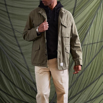 Herren Outdoorjacke Funktional mit vielen Taschen Modern