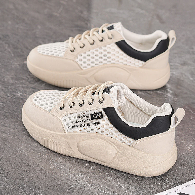 Damen Sneaker Atmungsaktiv Mesh Laufschuhe Sportlich