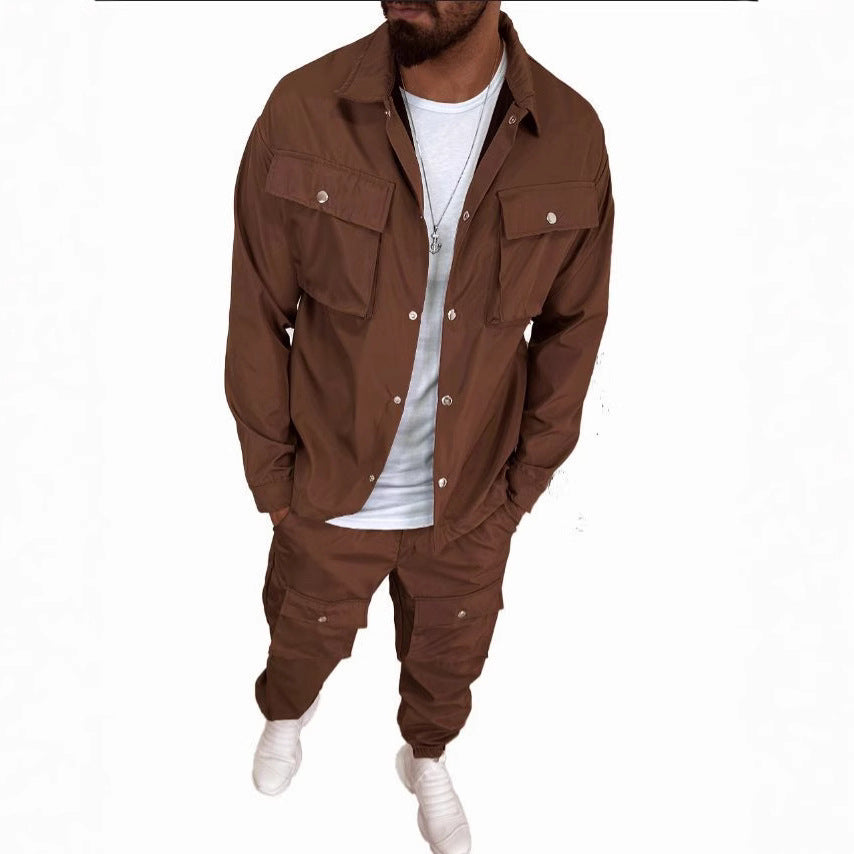 Herren Cargo Hose Ensemble Modern Funktional