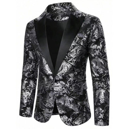 Herren Blazer Elegant Smoking Anzug Berlin Style
