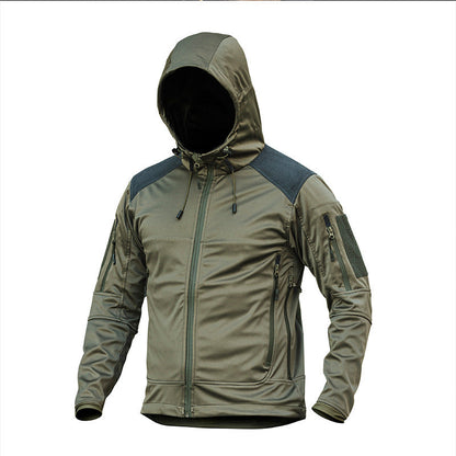 Herren Outdoor-Jacke Isoliert Wasserfest Funktionale Steppjacke