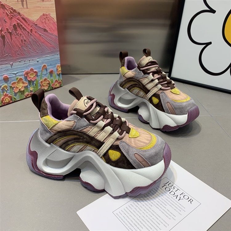 Damen Sneaker Chunky bequem mit Dämpfung und Stabilität