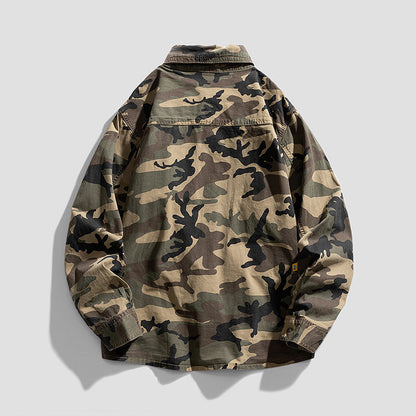 Herren Camo-Jacke Militärstyle Outdoor