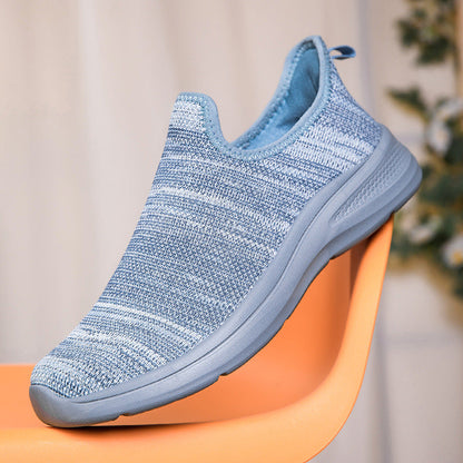 Damen Laufschuhe Bequem Slip-On Sneaker Modisch