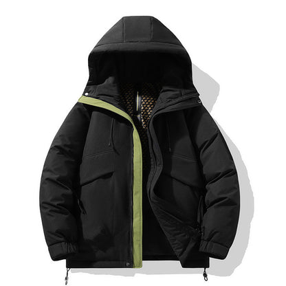 Herren Winterjacke Isoliert Wärmedämmend mit Innenfutter