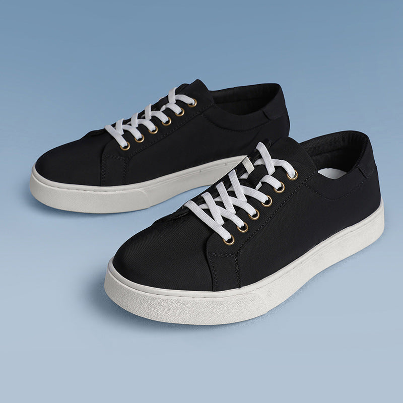 Damen Sneaker Vegan Lederschuhe Bequem Modisch