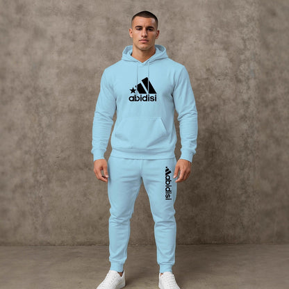 Herren Jogginganzug Sportlich Schnitt Bequem Mit Taschen