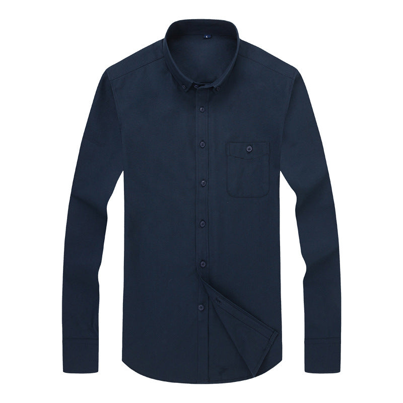 Herren Hemd Business Style Button Down Kragen
