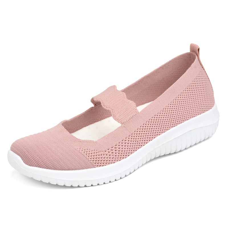 Damen Slipper Sportlich Elastisch Bequem