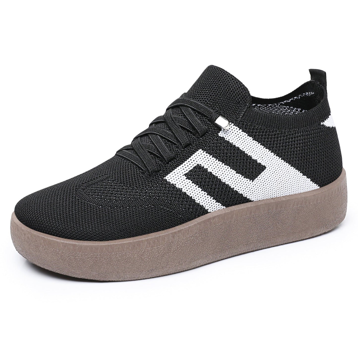 Damen Sneaker Bequem Plattformsohle Hochzeitsschuhe