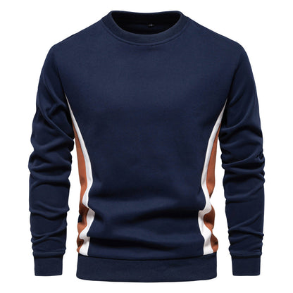 Herren Sweatshirt Moderne Farbblockoptik Casual - BerlinGlamour